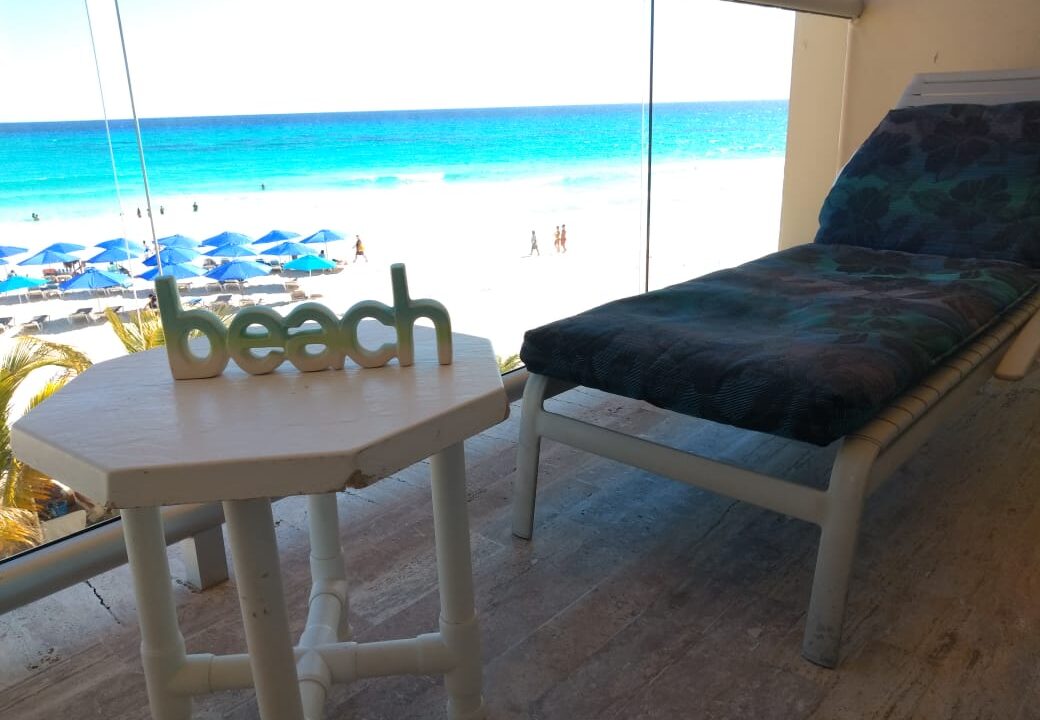 venta estudio frente al mar zona hotelera cancun departamento (4)
