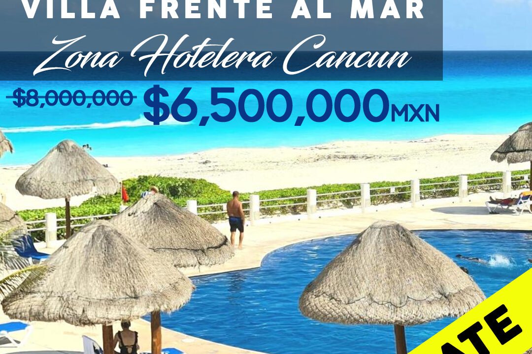 villas marlin venta vista al mar sale cancun (10)
