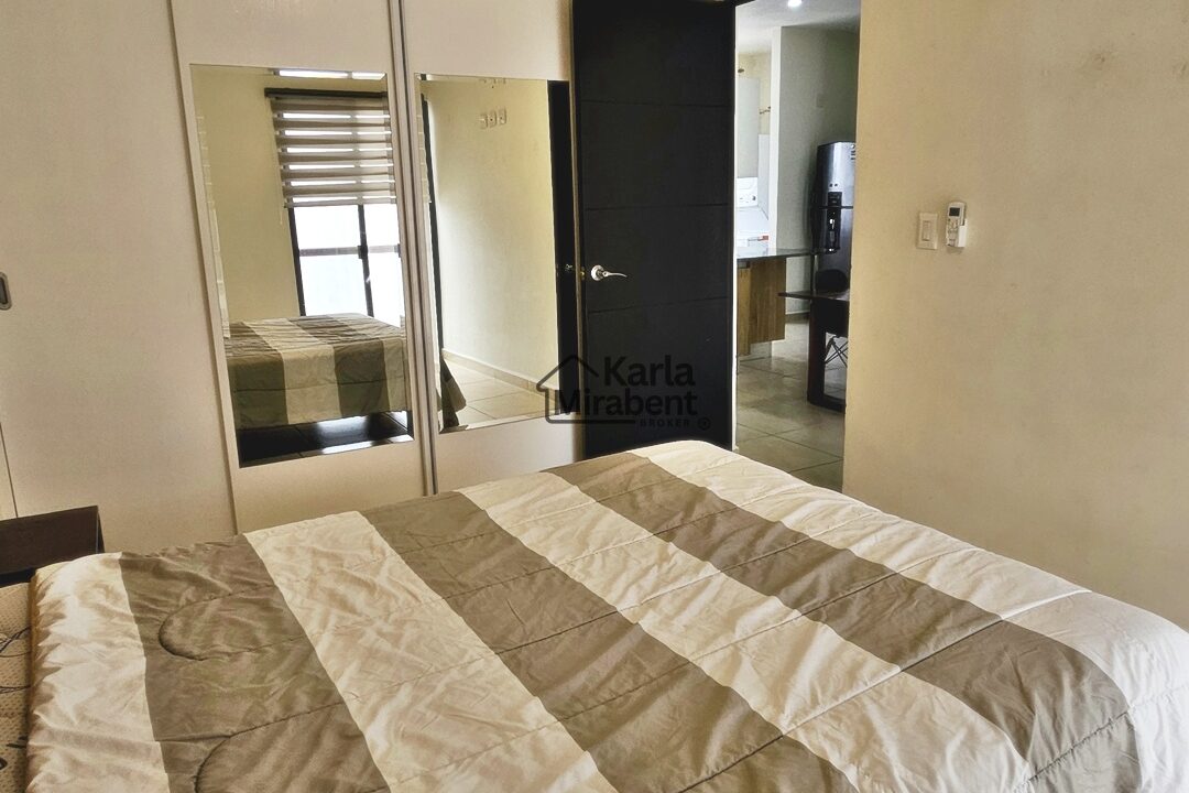 Departamento en Lirios Residencial Cancun Renta alberca apartment rent (7)