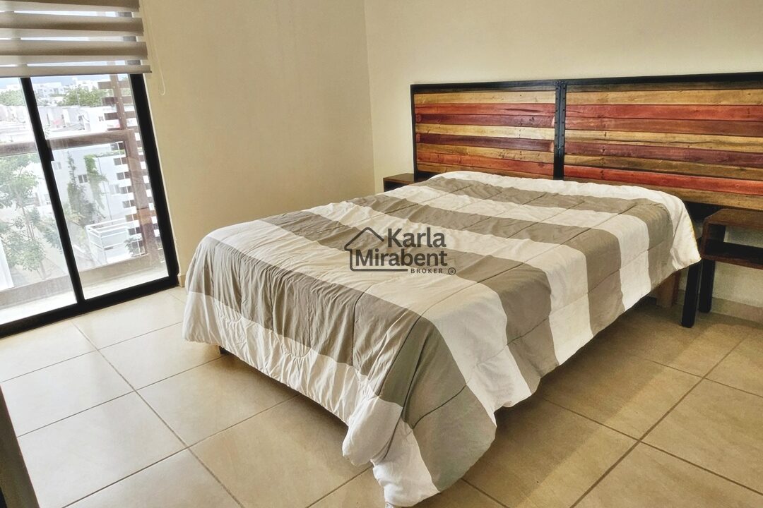 Departamento en Lirios Residencial Cancun Renta alberca apartment rent (8)