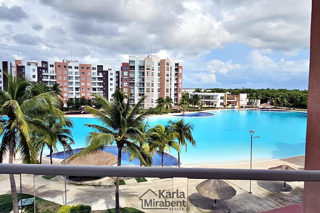 departamento en venta dream lagoons apartment for sale in cancun with lagoon (8)